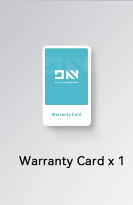 Warranty card