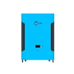 Wall Mounted Sky Blue Solar Battery LiFePO4 Battery