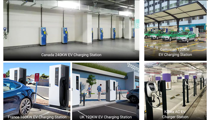 120KW DC EV Charging Station